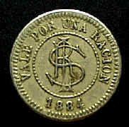 Moneda de pago - atras